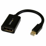 Mini DisplayPort til DisplayPort-adapter Startech MDP2DPMF6IN          Sort #1