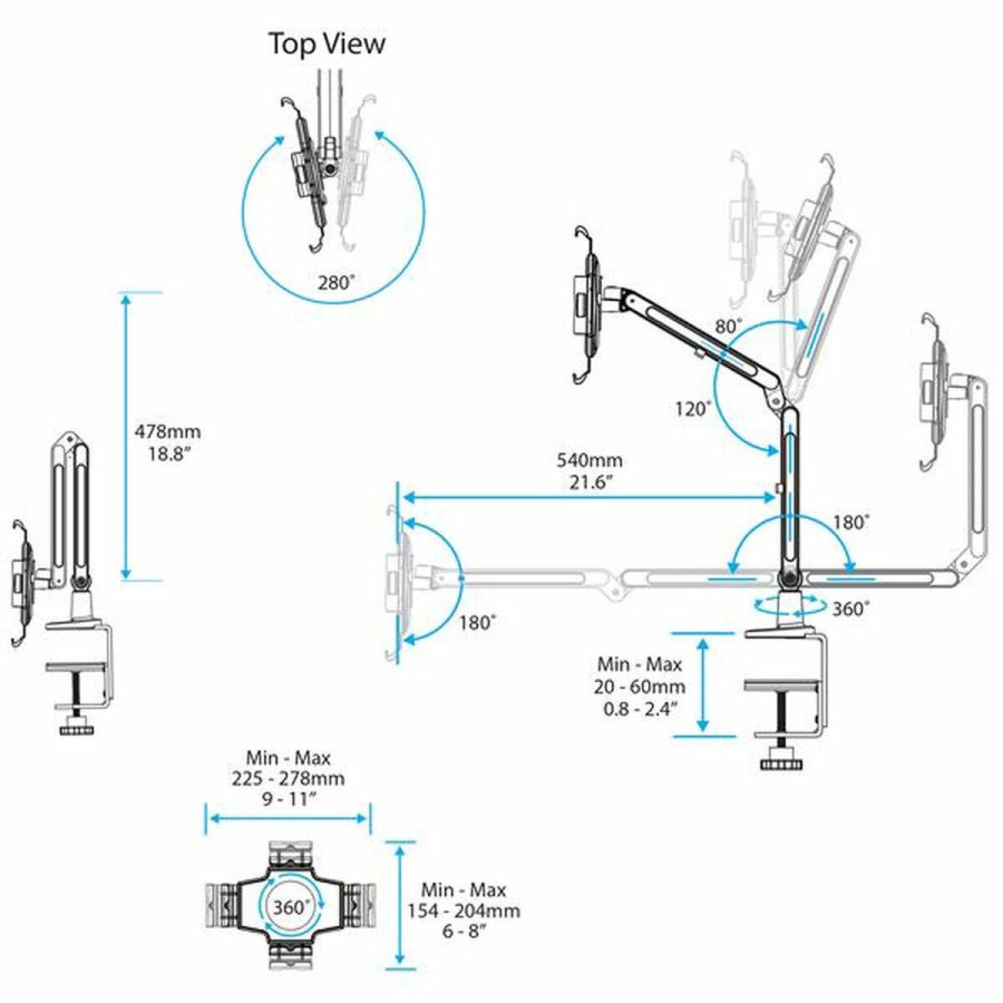 Tablet-holder 360 Startech ARMTBLTIW Hvid (1) #3