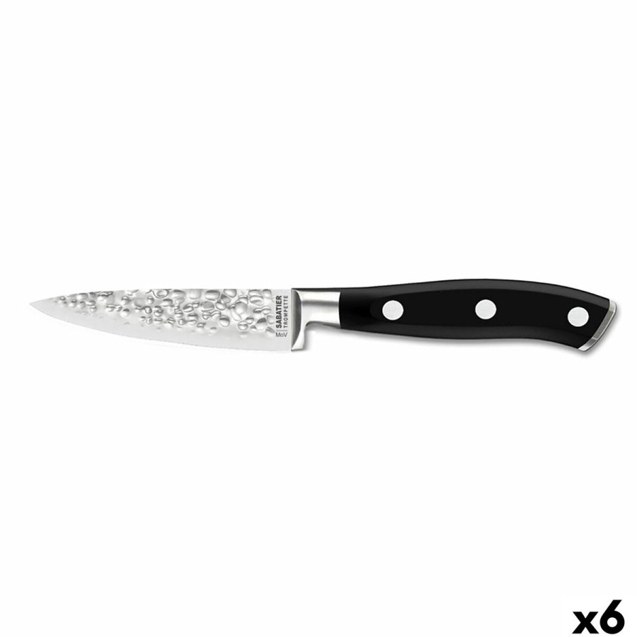 Bordkniv Sabatier Carbon Sort Metal (6 enheder) #1