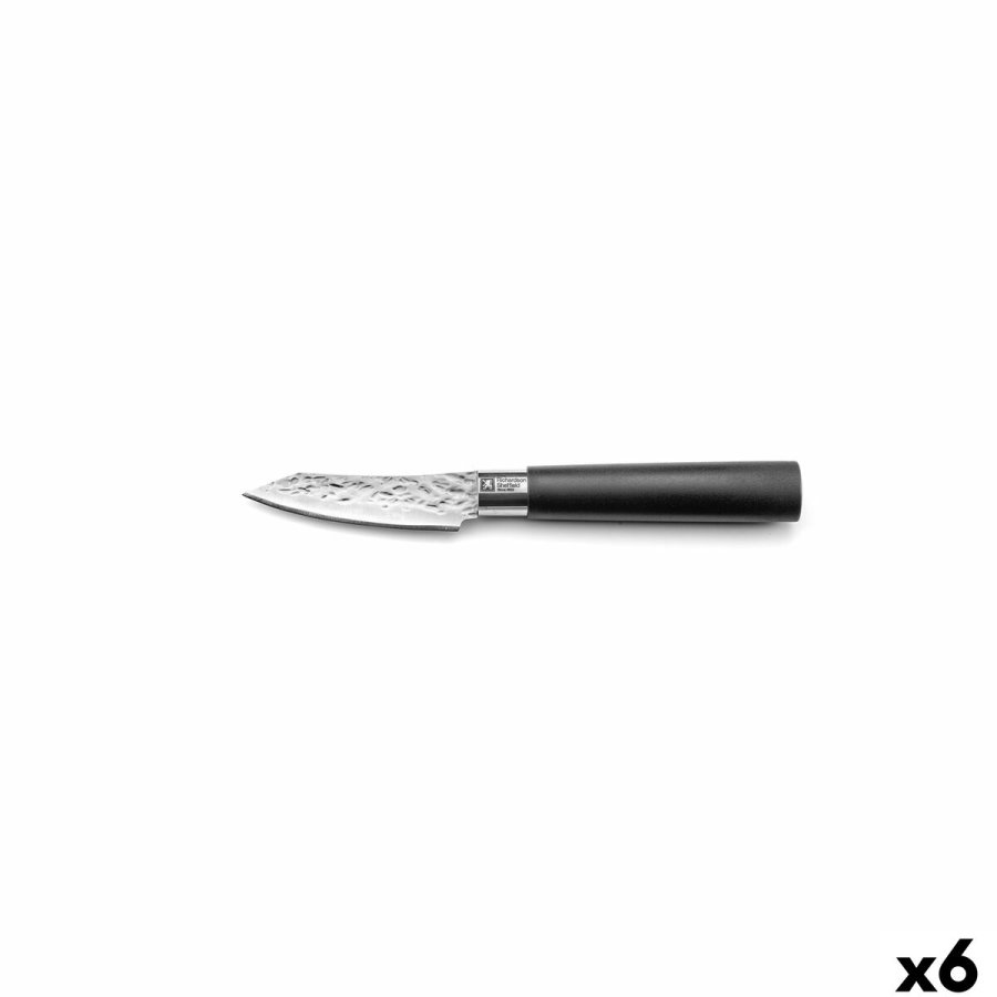 Skrllekniv Richardson Sheffield Katana Sort Metal Bakelit 8 cm (6 enheder) #1