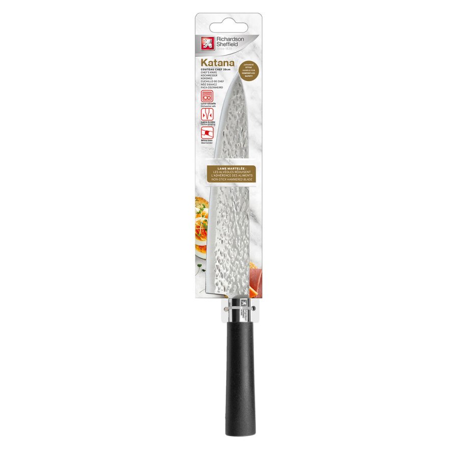 Kkkenkniv Richardson Sheffield Katana Sort Metal Bakelit 20,5 cm (6 enheder) #7