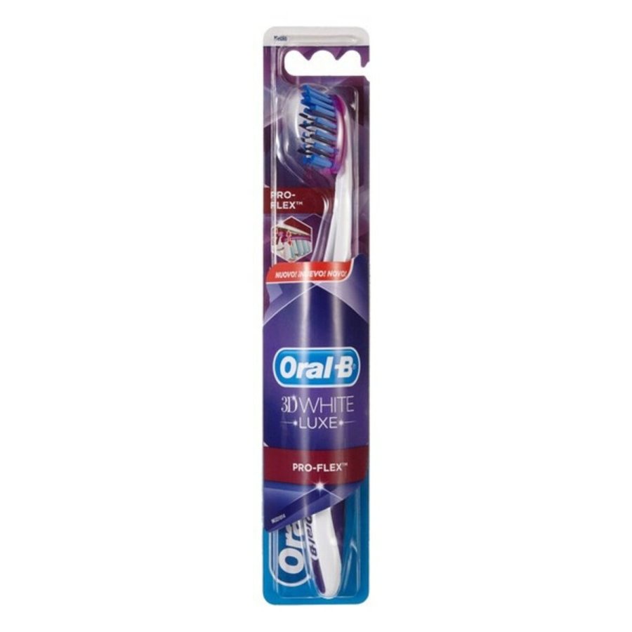 Escova de Dentes 3D White Pro-Flex Luxe Oral-B D White Flex Luxe Medium 1 enheder #2