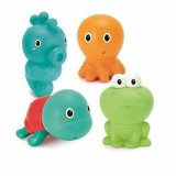 Spil til Badevrelset Infantino Sensory 4 Dele #1