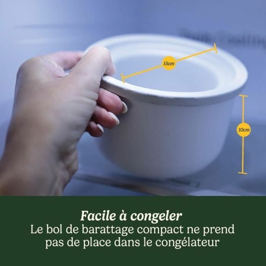 Ismaskine Cuisinart ICEM10E Hvid 12 W 473 ml #5