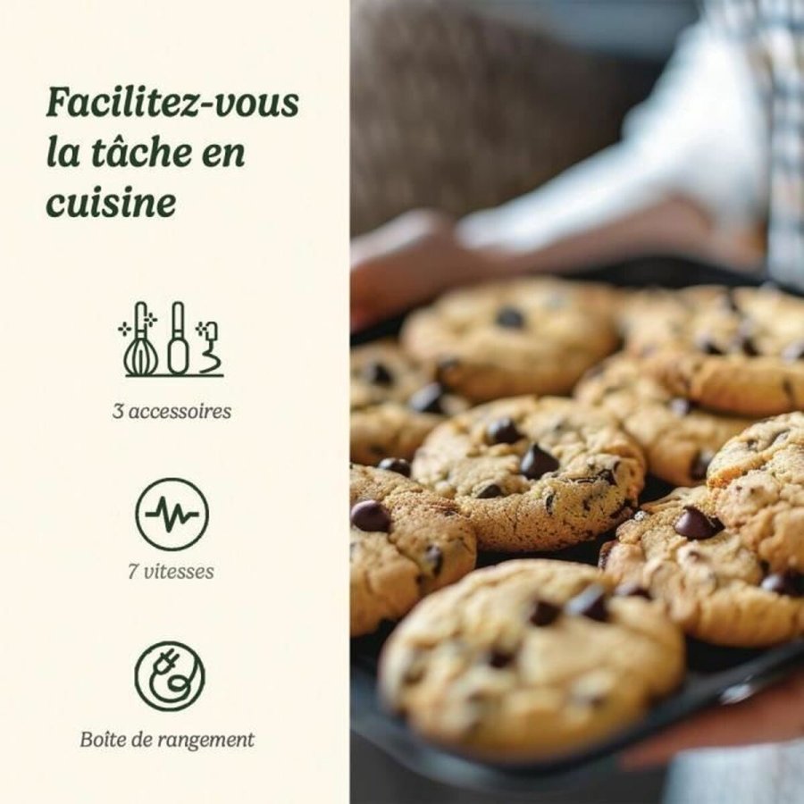 Hndmikser Cuisinart HM7U/E POWER ADVANTAGE Hvid 200 W #5