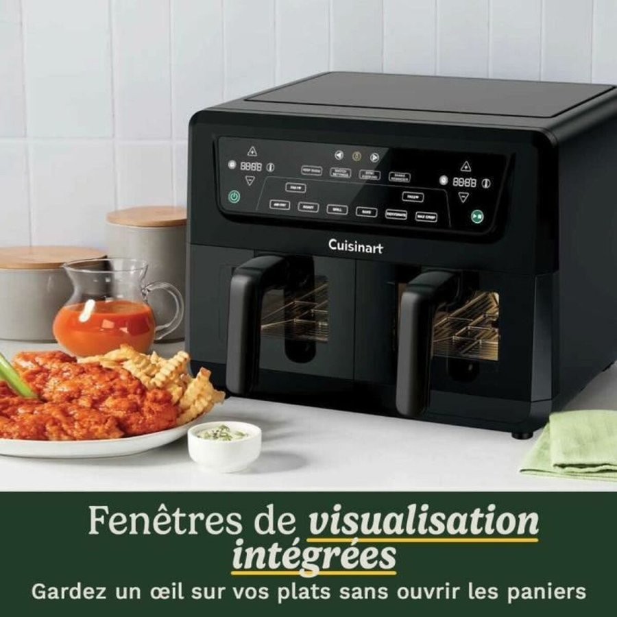 Varmluftsfrituregryde Cuisinart AFD10XBLE Sort 2400 W 10,4 L #5