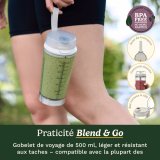 Kop-blender Cuisinart PBL100E Blast&Go 120 W Hvid 500 ml #6