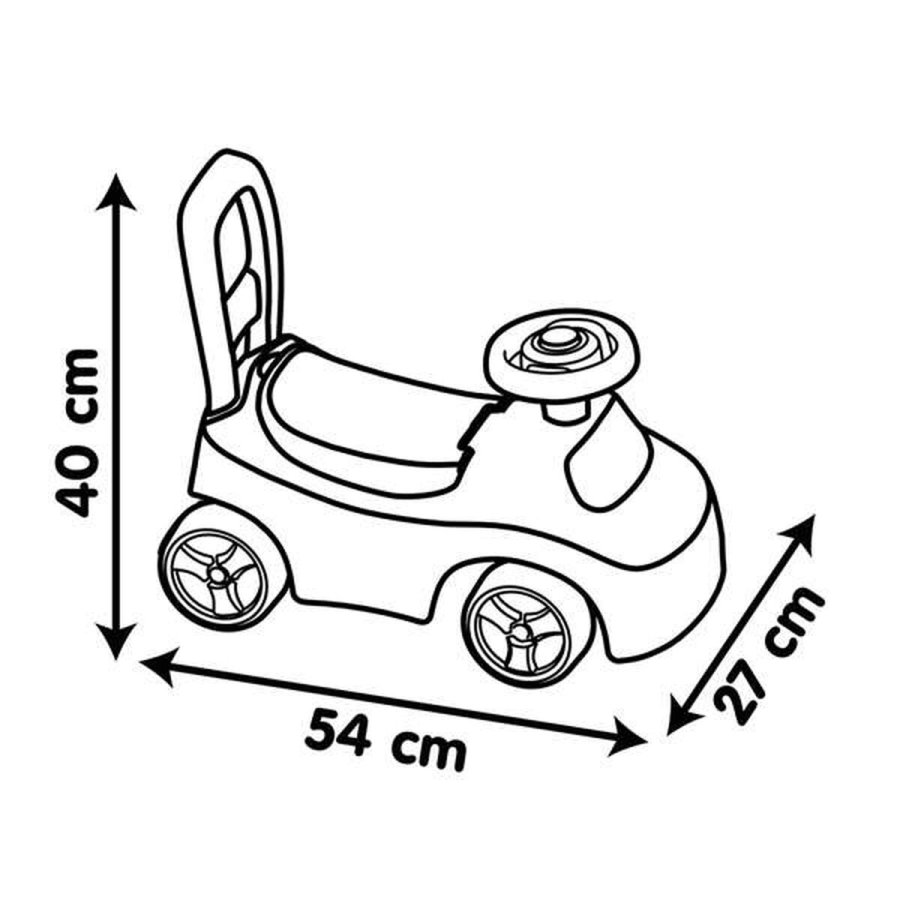 Lbecykel Smoby Sort Pink 2-i-1 #6