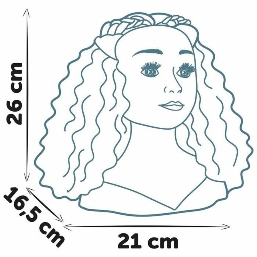 Babydukke med tilbehr Smoby Easy to style #5