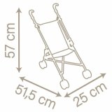 Lille Barnevogn til Dukker Smoby #4