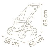 Lille Barnevogn til Dukker Smoby Stroller (58 cm) #3