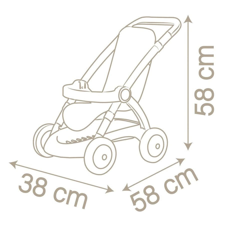 Lille Barnevogn til Dukker Smoby Stroller (58 cm) #3