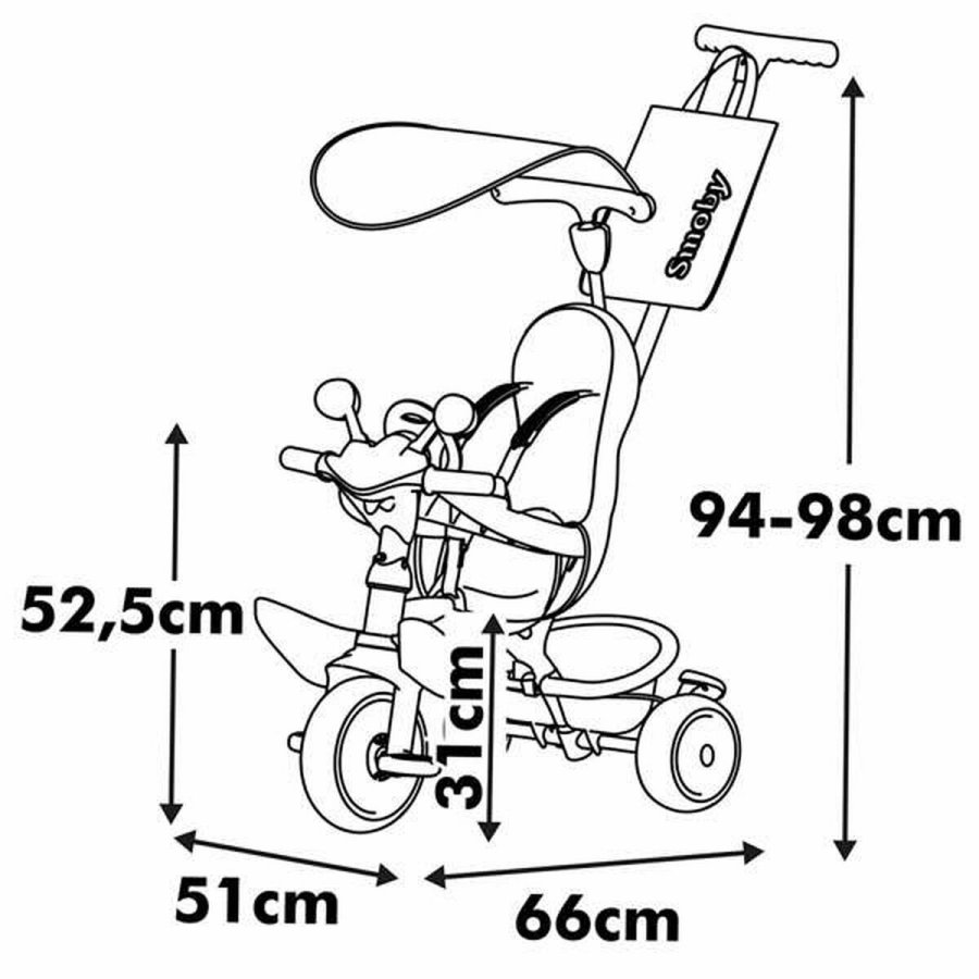 Trehjulet Cykel Smoby #7