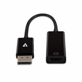 DisplayPort til HDMI-adapter V7 CBLDPHDSL-1E Sort #1