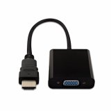 HDMI til VGA V7 CBLHDAVBLK-1E Sort #1