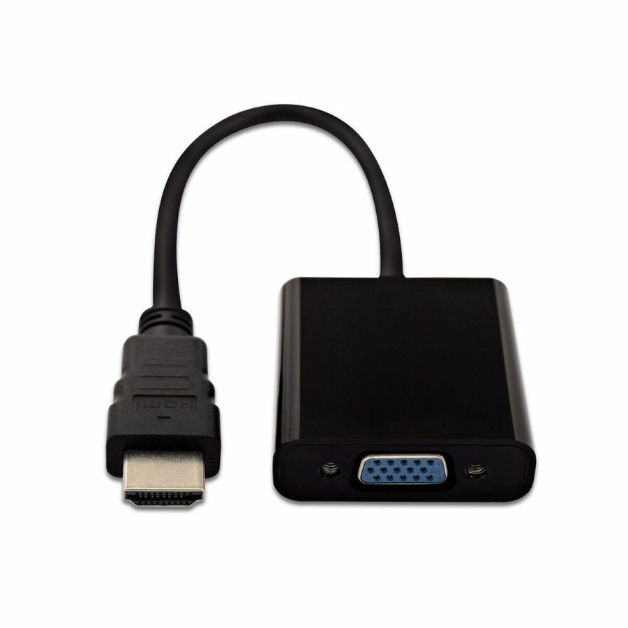 HDMI til VGA V7 CBLHDAVBLK-1E Sort #1