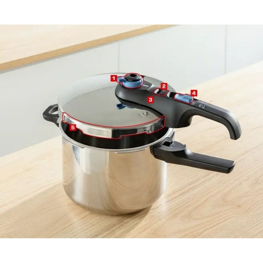 Ekspres-gryde Tefal TRENDY+    4+6L Rustfrit st�l 6 L #7