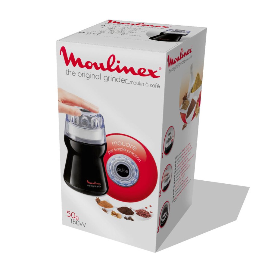 Kvrn Moulinex Grinder AR110830 180W Sort 50 g 180 W #5