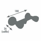 Bimando-hane Edouard Rousseau EDOUARD ROUSSEAU - Soto Gul Kobber Keramisk C-formet #3