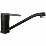 Kitchen Tap Rousseau BORN NF Sort Mat overflade #1