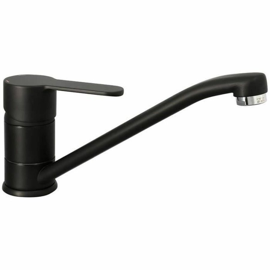 Kitchen Tap Rousseau BORN NF Sort Mat overflade #1