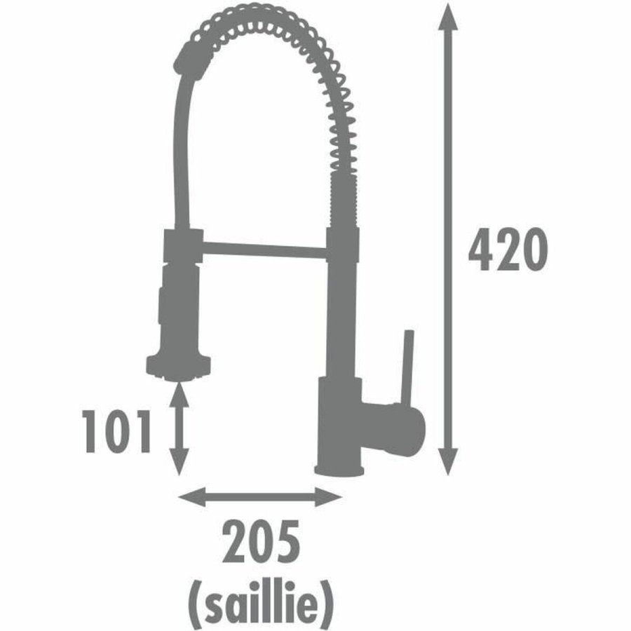 Kitchen Tap Rousseau OPUS Gr Chrome #2