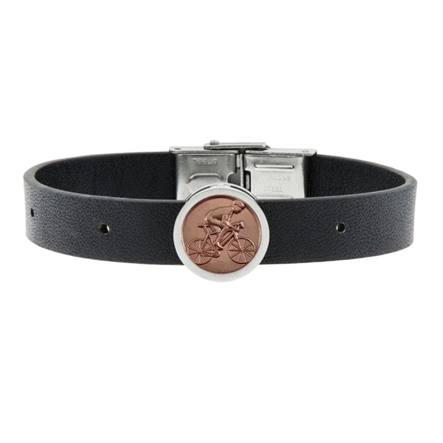 Armbnd til mnd Talent Jewels TJA-1-01-02-4-1 Sort #1