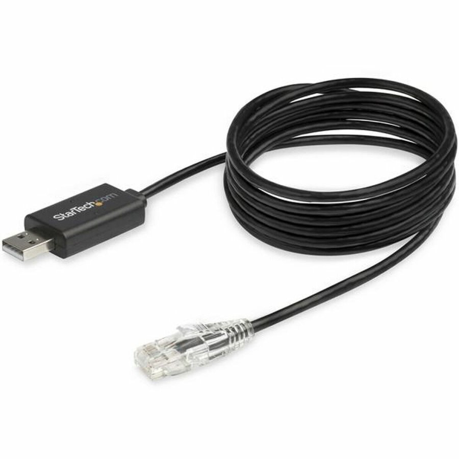 Ethernet til USB-adapter Startech ICUSBROLLOVR 1,8 m #1