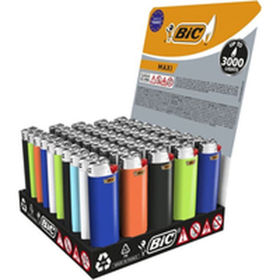 Lighter Bic Multifarvet 50 Dele 50 enheder #3