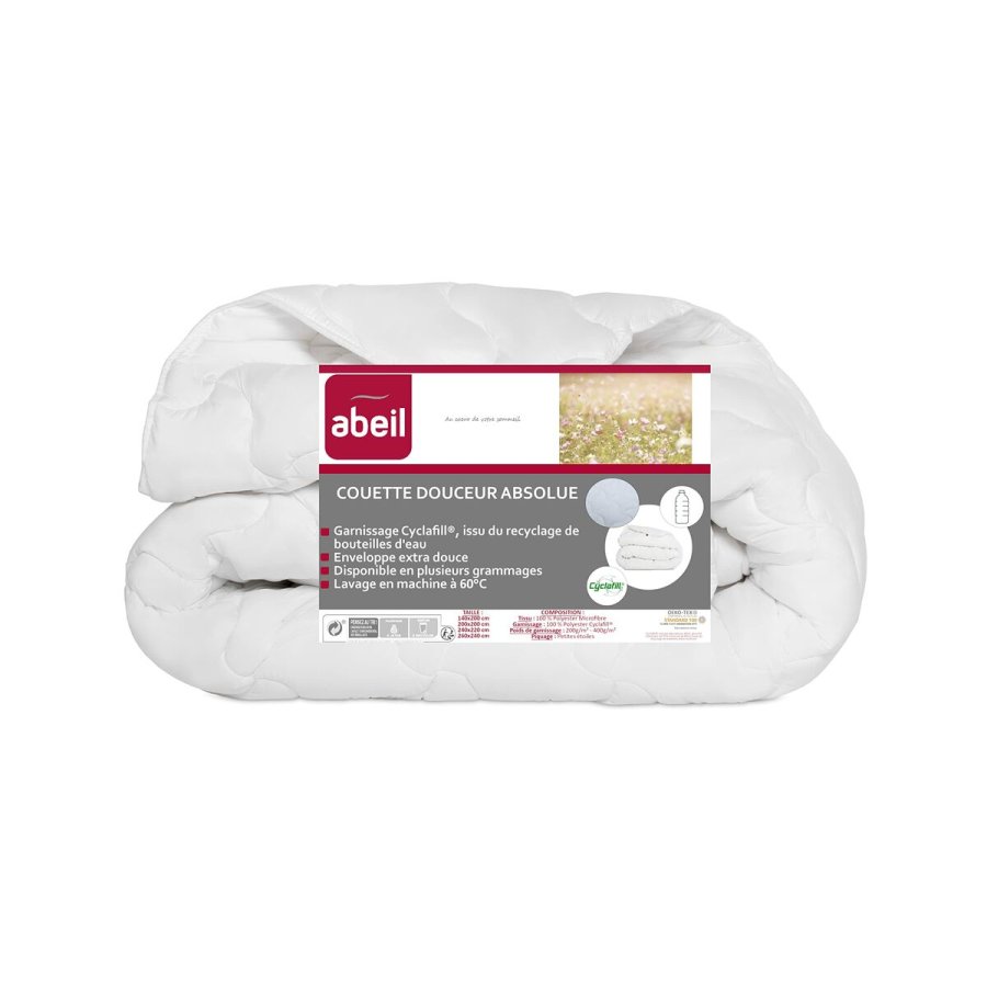 Ederdunsdyne Abeil Hvid 400 g /m 240 x 260 cm #9