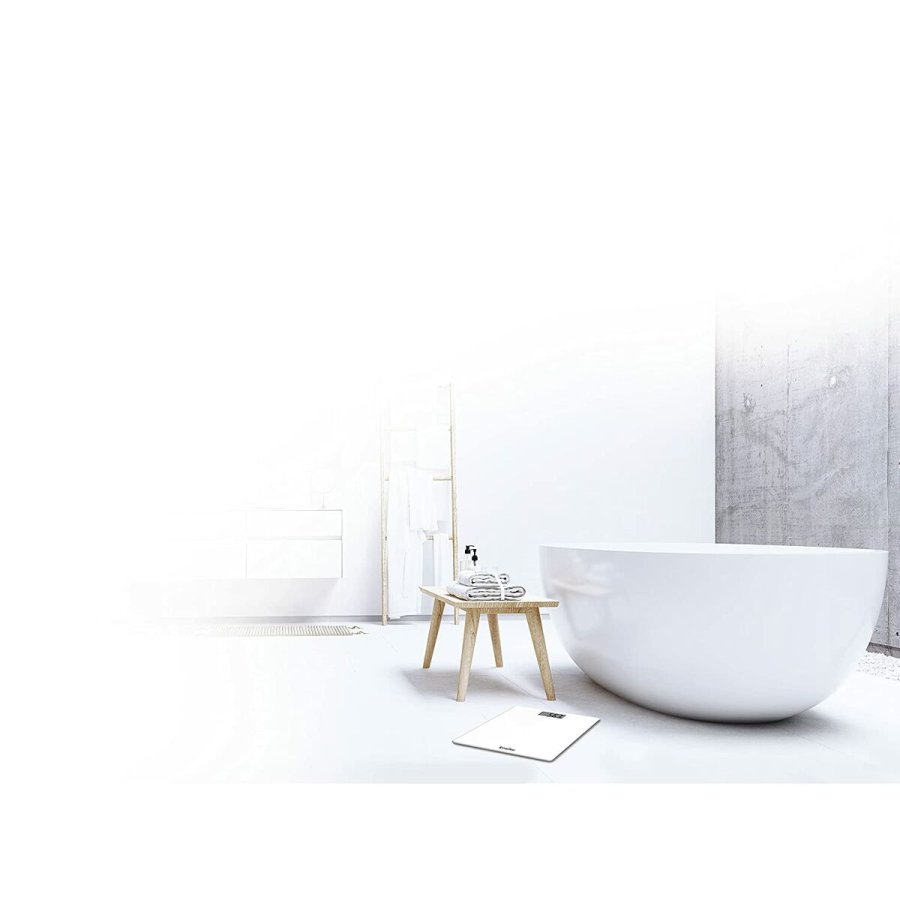 Digital badevgt Terraillon Tsquare Hvid Glas #5