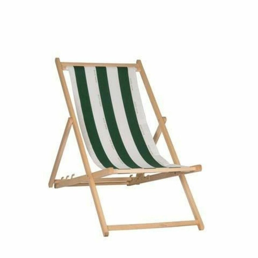 Lealnik Jardin Prive Cancale Striber Hvid/Gr�n birketr� (132 x 55 x 35 cm) #1