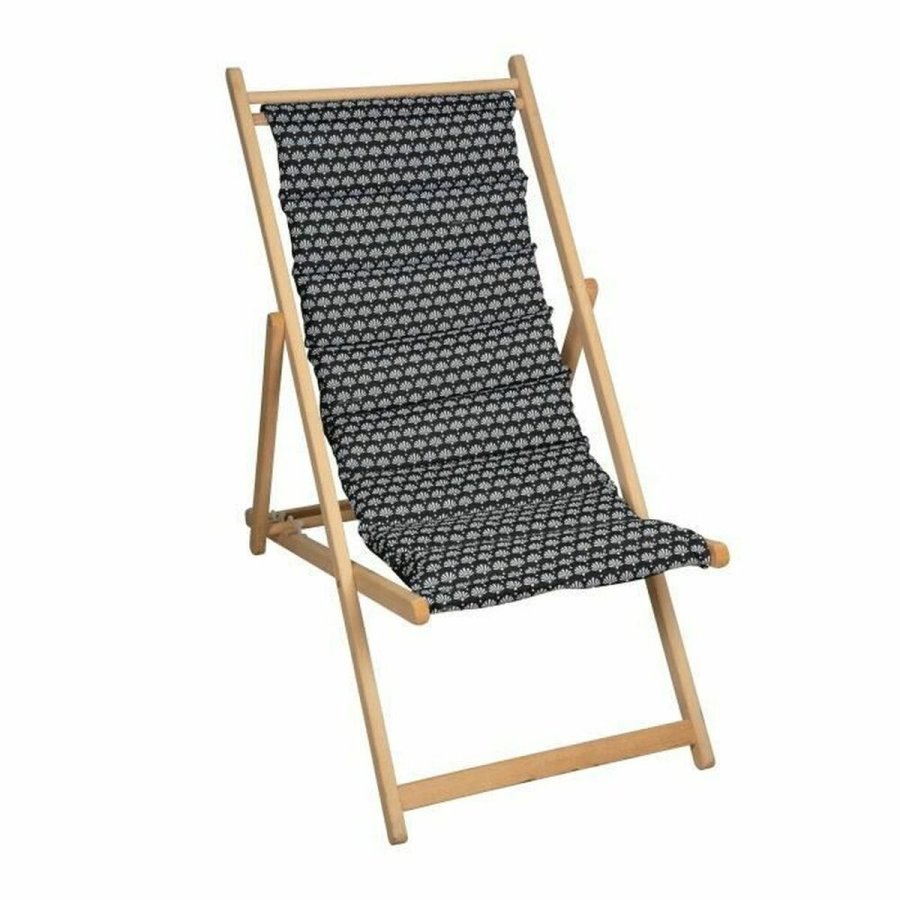 Lealnik Jardin Prive Helsinki Kanvas birketr� Sort/Hvid (106 x 55 x 95 cm) #1