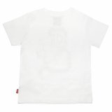 B�rne Kort�rmet T-shirt Levi's Hvid #4