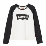 Kortrmet T-shirt til Mnd Levi's NM10627 Hvid #1