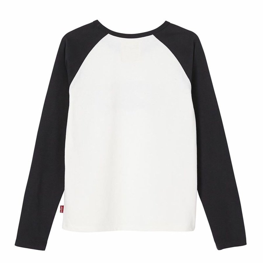 Kortrmet T-shirt til Mnd Levi's NM10627 Hvid #2