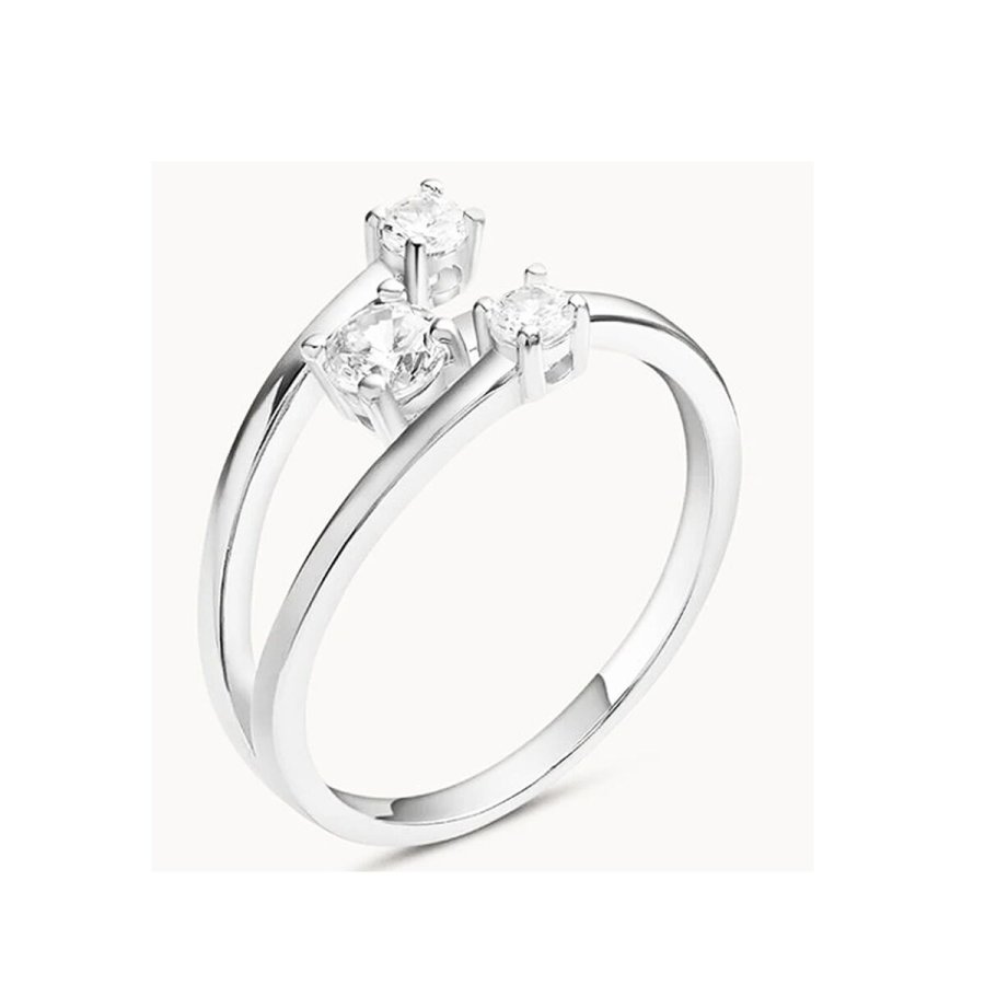 Ring til kvinder Stroili Mod. 1697685 Slvfarvet #1