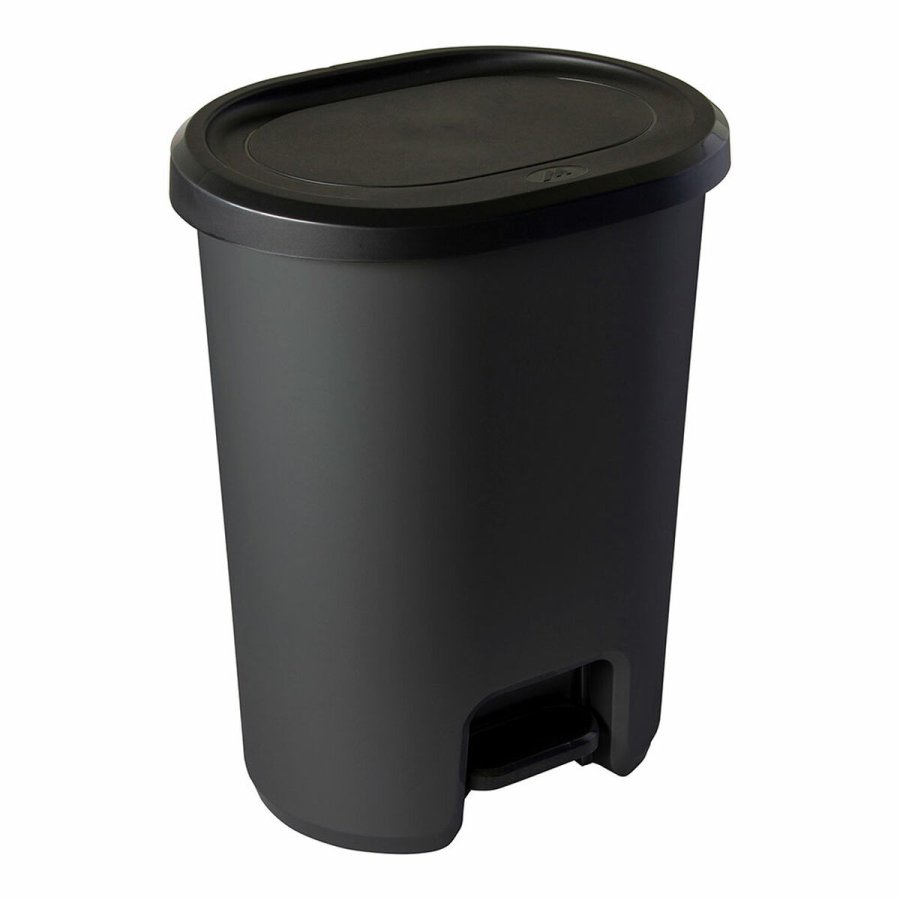 Affaldsspand med pedal Mondex Lynea Greenloop Mrkegr 27 L #1