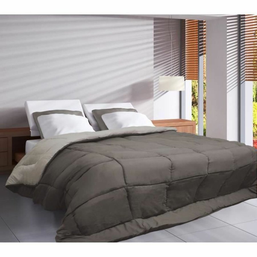 Ederdunsdyne Poyet  Motte Brun 400 g /m (140 x 200 cm) #5