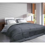 Sengetppe (vattppe) Poyet  Motte Calgary Slvfarvet 240 x 260 cm #9