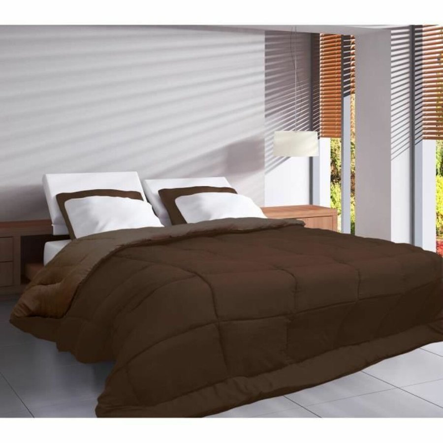 Dyne Poyet  Motte Calgary Moka Chokolade 200 x 200 cm 400 g /m #9