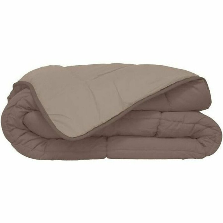 Ederdunsdyne Poyet  Motte Brun Beige 200 g/m 240 x 260 cm #1