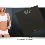 Digital badevgt Rowenta BS1400V0 Sort Hrdet glas #1