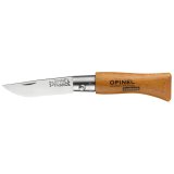 Forskrerkniv Opinel Kulstofstl birketr 3,5 cm #1