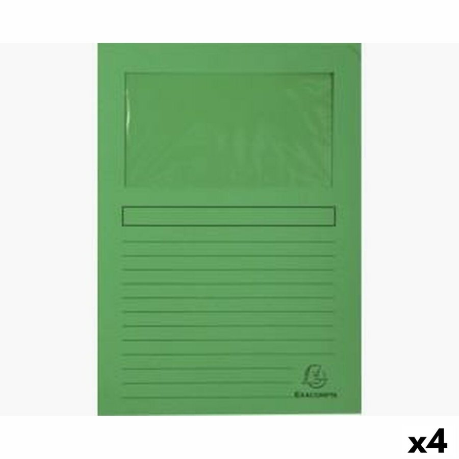 St med undermapper Exacompta A4 100 Dele (4 enheder) #1