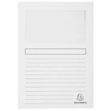 Undermappe Exacompta Forever Hvid A4 100 Dele (4 enheder) #5