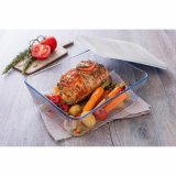 Mad Bevarelse Container Pyrex Hvid Gennemsigtig Rektangulr 1,5 L #4