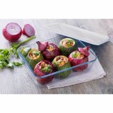 Mad Bevarelse Container Pyrex Hvid Gennemsigtig Rektangulr 1,5 L #5
