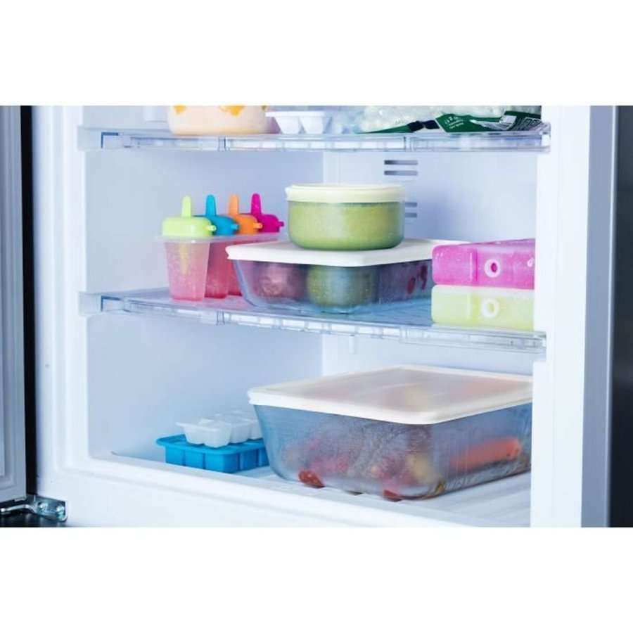 Mad Bevarelse Container Pyrex Hvid Gennemsigtig Rektangulr 1,5 L #6