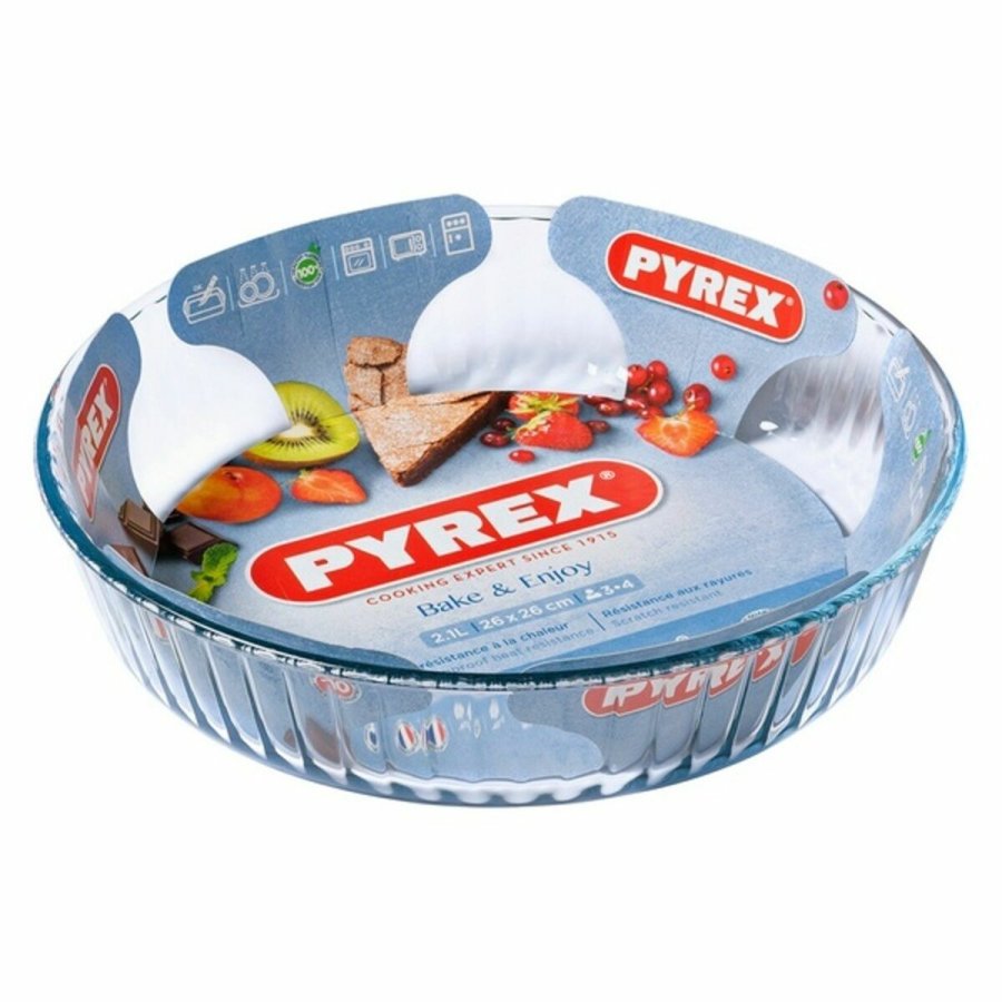 Bageform til bagvrk Pyrex Gennemsigtig #11